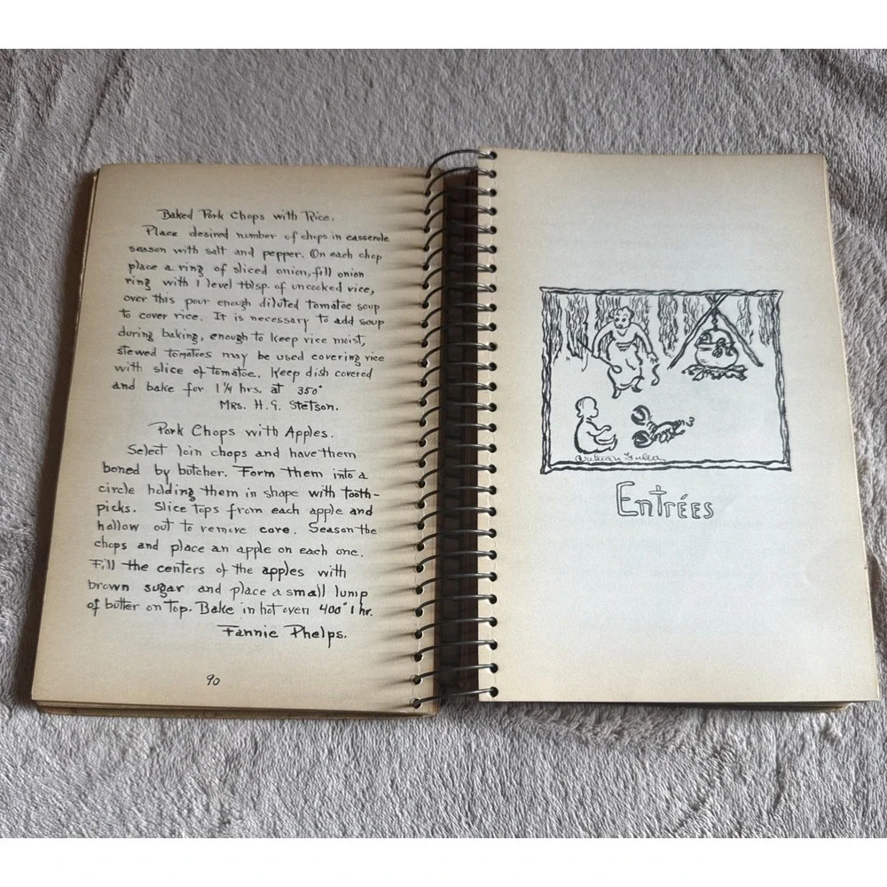 Vintage 1st Edition 1935 The Road to Good Food Greenfield MA Community Cookbook